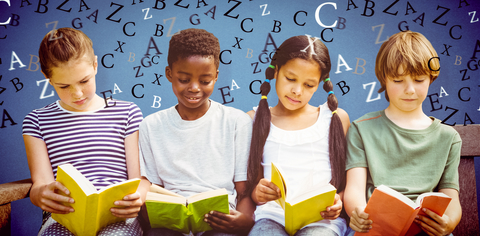 Children reading